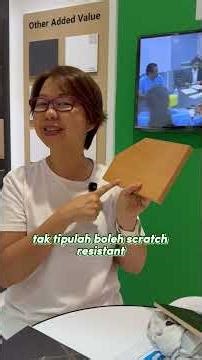 Test Chipboard Heat & Scratch Resistant #interiordesign #testboard #chipboard #materialstesting