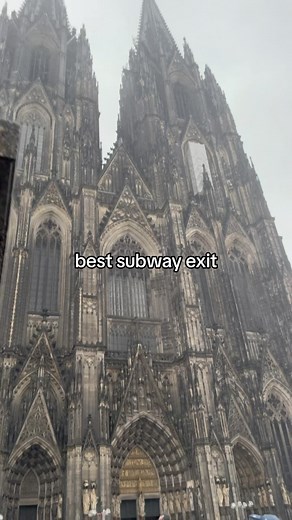 Architecture & Design on Instagram: "The Cologne Cathedral, situated in #Germany, is a UNESCO World Heritage Site and one of the largest cathedrals in Europe. Construction began in 1248 and took over 600 years to complete, finishing in 1880. It is a masterpiece of Gothic architecture, standing at around 157 meters (515 feet) tall. The cathedral houses notable art and religious relics, attracting millions of visitors annually. 🎥: @kerimaltnisik #architectanddesign • #architecture #building #cath