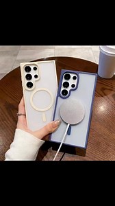 3.7K views | HOCE Matte Magnetic Phone Cases For Samsung Galaxy S25 S24 S23 S22 S21 Ultra Plus Magsafe Case Soft Silicone Bumper Shockproof Hard PC Back Cover | Tips and Tricks | Facebook