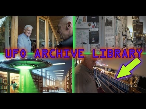 GB UFO Learning Centre with John Hanson UAP Library