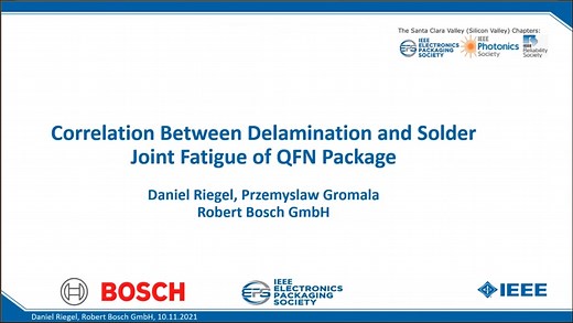 Correlation Between Delamination and Solder Joint Fatigue of QFN Package