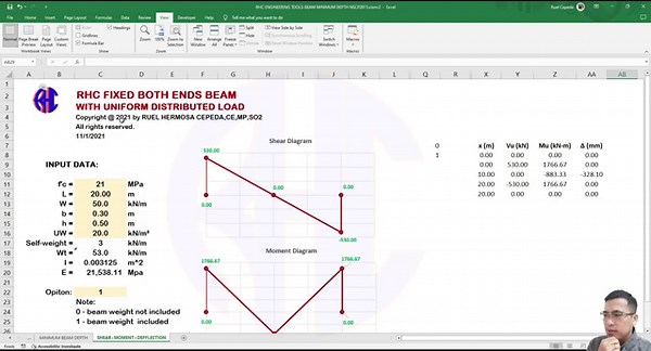 Beam Analysis & Design Part 1 | RHC Engineering