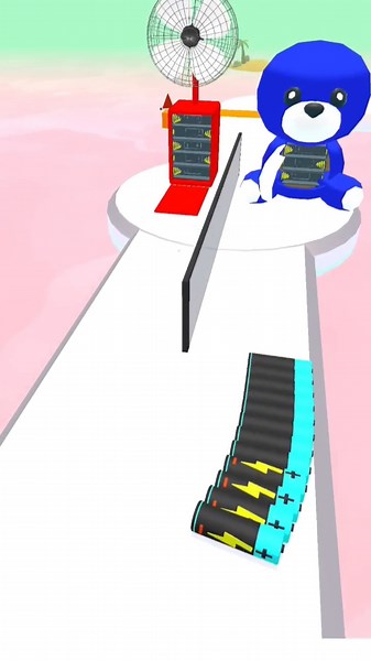 battery run game level 24....#fypシ゚viral #shortsfeed #vairalshort #games #batteryrun3d #3dgames