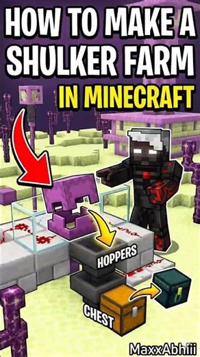 How to make a Shulker Farm | FT. ‪@MaxxAbhiii‬