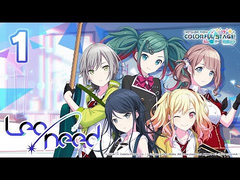 HATSUNE MIKU: COLORFUL STAGE! - Leo/need Main Story Episode 1