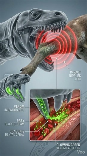 Why a Komodo Dragon’s Bite is a Death Sentence! 🦎🧪