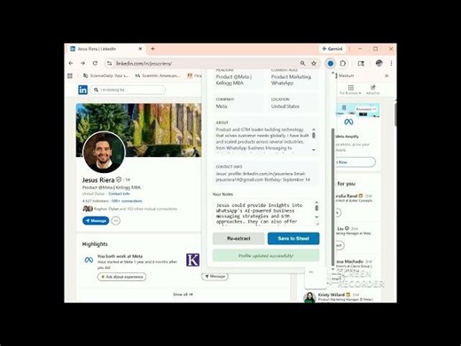 Linkedin Network Assistant | Shiv V.