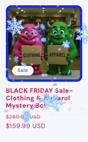 Black Friday Deals while supplies last! Get yours @themysteryboxco.com #mysterybox #blackfriday #sale