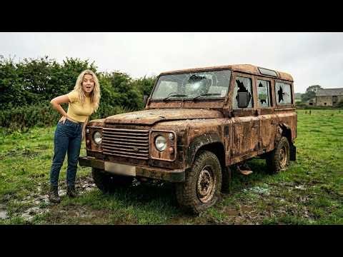ASMR Restoration | 1990 Land Rover Defender Rescue — SECOND CHANCE Revival!