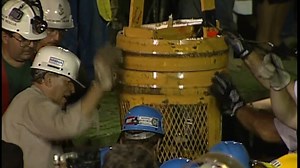 In July 2002, nine coal miners, trapped for four days in Somerset County's flooded Quecreek Mine, were rescued thanks to the efforts of agencies, emergency responders, community members & workers. The incident prompted changes in mine safety. The last miner reached the surface at 2:45 a.m. on July 28, 2002. #OnThisDay, #Mine, #mining, #Archives | Pennsylvania Trails of History