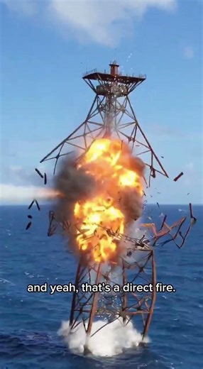 Naval Strike Simulation 🚀 | Tower Destroyed in Seconds