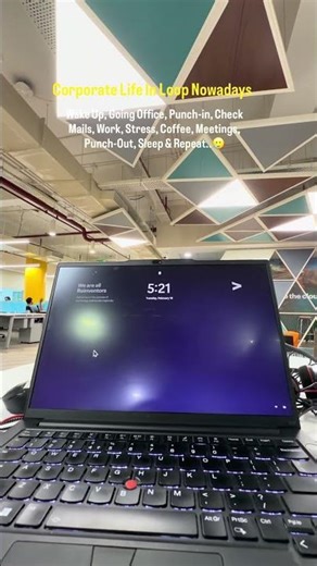 Living in an infinity loop💼 #reels #funny #corporate #ytshorts #viral #trending #reelitfeelit