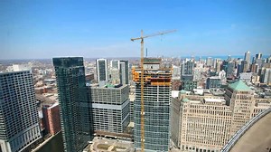 12K views · 151 reactions | Two years and ten months of construction captured in this timelapse of the rise of Wolf Point East. The new 60-story luxury apartment tower resides at one of #Chicago's most significant addresses, Wolf Point along the Chicago River. #WalshAtWork | The Walsh Group | Facebook