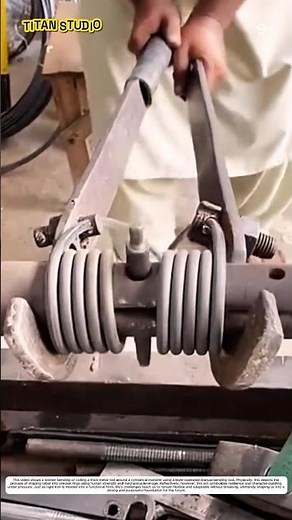 Metal Bending: How Lever Tools Turn Straight Rods into Heavy Springs