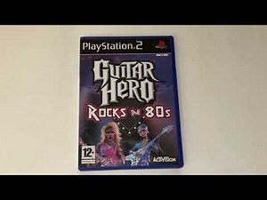 Guitar Hero Rocks The 80's Ps2 Review (Completed The Story)
