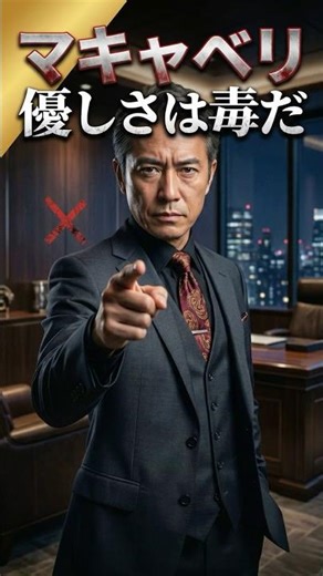マキャベリ流！会社を殺す「いい人」の禁断真実 #雑学
