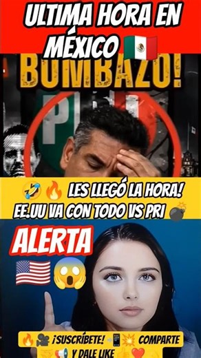 🤣🔥 LES LLEGÓ LA HORA! EE.UU VA CON TODO VS PRI 💣