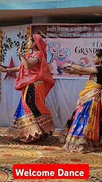 Welcome Dance For Grandparents Day Celebration Present By KV Shamgarh Students 🎉@Prashant sir