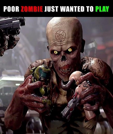 Poor Zombie Just Wanted to Play #shortsfeed #shortvideo #shorts