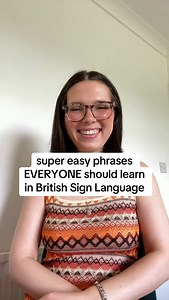 1K reactions · 42 shares | Boost your communication skills! 蘭 Learn these easy British Sign Language phrases and connect with the community! #bsl #britishsignlanguage #sign #signlanguage #deaf #tutorial #sse #signsupportedenglish | Adeleonova | Facebook