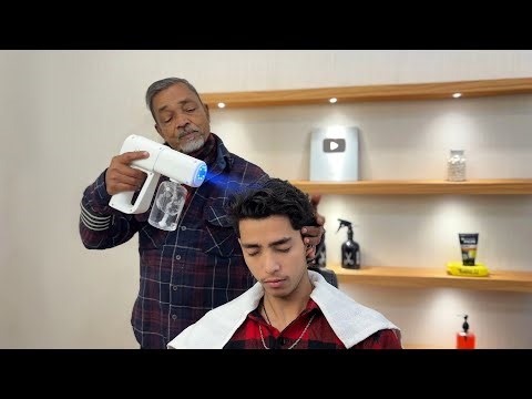 Waris Barber Stress Killing Head Massage for Sleep💆🏻‍♂️| Massage Therapy | Full Deep Relax✨