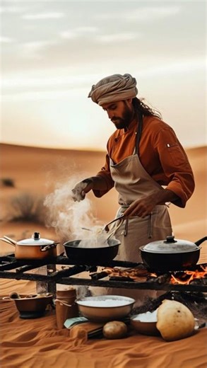 Desert Survival Cooking: Preparing Food in Extreme Heat | Bushcraft & Outdoor Skills #bushcraft