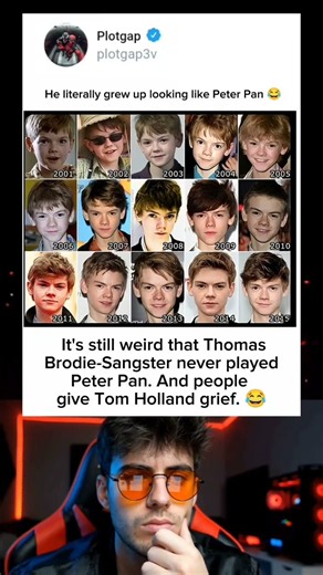 It's still weird that Thomas Brodie-Sangster never played Peter Pan.