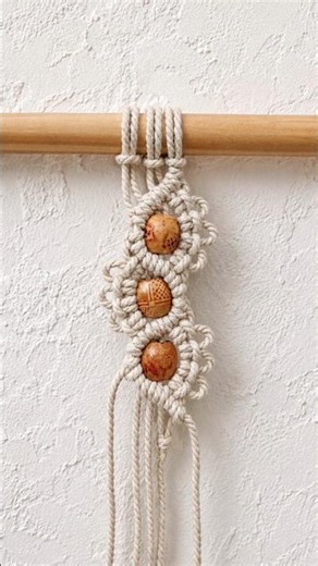 Easy Macrame Design for Beginners #macrame #macramepattern #macramedesign #macrameforbeginners #diy
