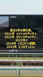 Nakayama Grand Jump is the pinnacle of steeplechase racing, the stage where Oju won 6 times. #Shorts