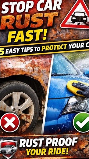 Stop Car Rust Fast! 🚗 5 Easy Tips to Protect Your Car from Rust Forever