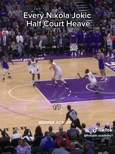 Highlights of Nikola Jokic's Half Court Shots