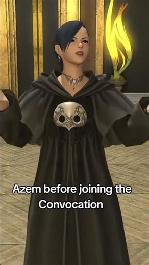 Azem joining the Convocation #ffxiv #ff14 #finalfantasyxiv #finalfantasy14 #ffxivmemes #ff14memes