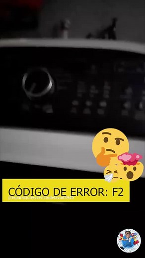 Solución al código F2 en lavadora Whirlpool Cabrio