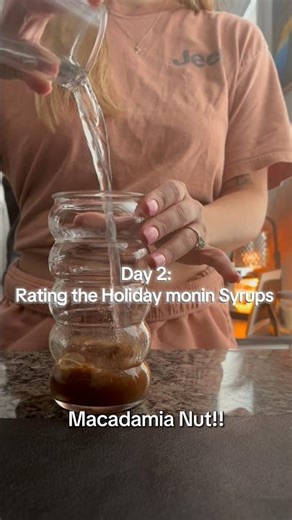 Macadamia Nut #coffee #coffeedrink #coffeerecipe #monin