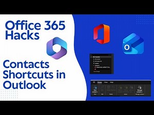 Contacts Shortcuts in Outlook