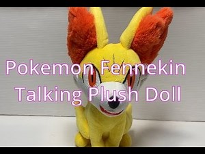 Pokemon Fennekin Talking Plush Doll