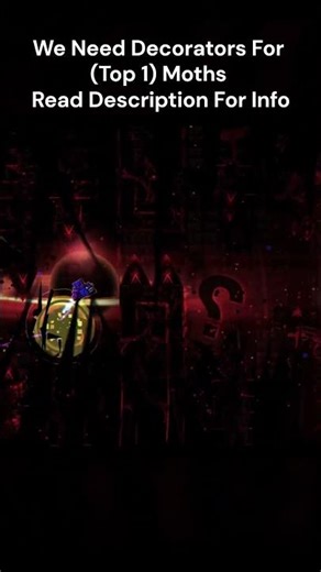 We Need Decorators For (#top1) Moths #geometrydash