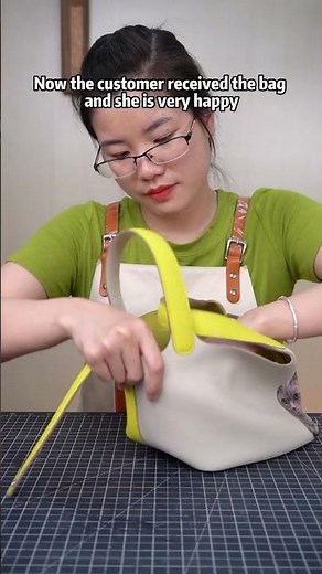 High-end handcrafted leather bag, differnt color options, do you love it?🥰