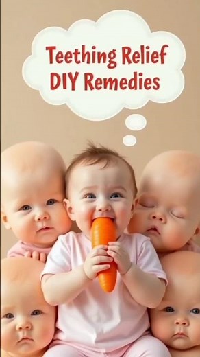 DIY natural remedies for teething babies you can try