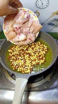 Chicken & Roasted Chickpeas Cooked in Boiling Water | Easy One-Pot Dinner Recipe.