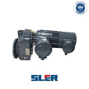 [Hot Item] F Type Parallel Shaft Helical Gearbox with Ex Proof Engine Forced Cooling Fan