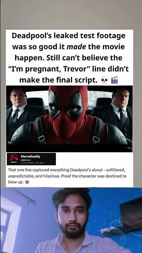 The Deadpool (2016), Test Footage That Literally Created the Movie