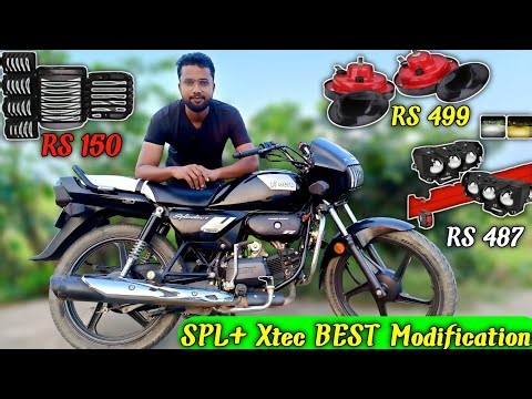 Splendor+ Xtec Custom Edition | Best Modification Ideas 2025 #splendormodified #splendor #modified