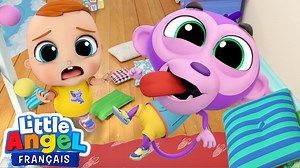 Bébé Singe fait des siennes aujourd’hui! Bébé Louis et ses amis lui apprennent les bonnes manières et l’importance d’être gentils. Viens apprendre avec nous dans cette comptine pour les petits. La chaîne Little Angel Français est remplie de rire et de plaisir. #comptines #chansonpourbebe #littleangelfrançais | Little Angel - Français