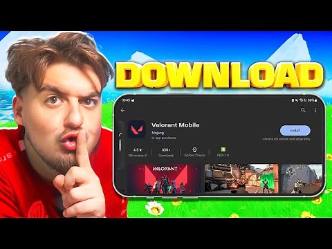 HOW TO DOWNLOAD AND PLAY VALORANT MOBILE! (Android)