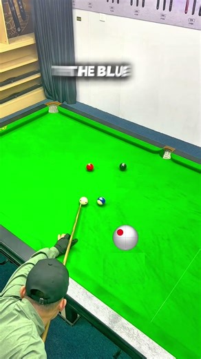 The Perfect Screw Shot with Side Spin! 🎱 #billiards
