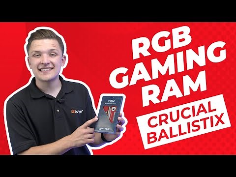 Crucial Ballistix RGB Gaming Memory – Unboxing and installation