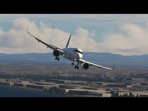 Unbelievable Hard Landing! Air France A320 at Portland International Airport