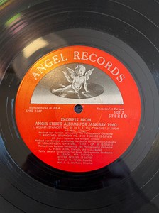 Angel Records - Angel Aperitifs Excerpts From The New Angel Stereophonic Albums of 1960