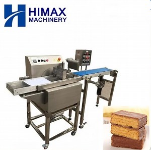 [Hot Item] Mini Chocolate Shower Tablet Enrober Coating Cover Machine Enrobed